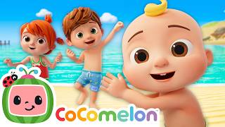 clap along jj his siblings beach boom clap cocomelon nursery