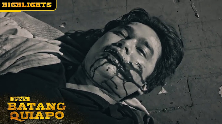 David's Farewell | FPJ's Batang Quiapo (with English Subs)