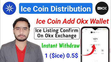 how to add ice network to okx wallet | ice token withdraw | ice coin withdrawal in pakistan