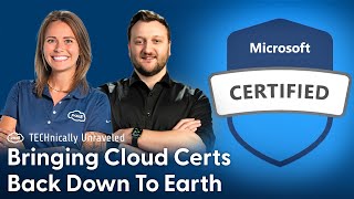 Bringing Cloud Certs Back Down to Earth | Pax8 - TECHnically Unraveled
