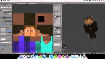 Blender Tutorial: Creating a Minecraft Scene [Part 3: Creating the Character Model]