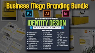 Business Branding Mega Bundle All In One Graphics Templates Download |Sheri Sk|