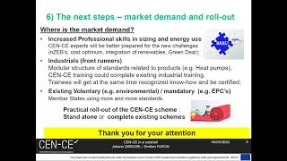 Build Up | Webinar on CEN - CE project