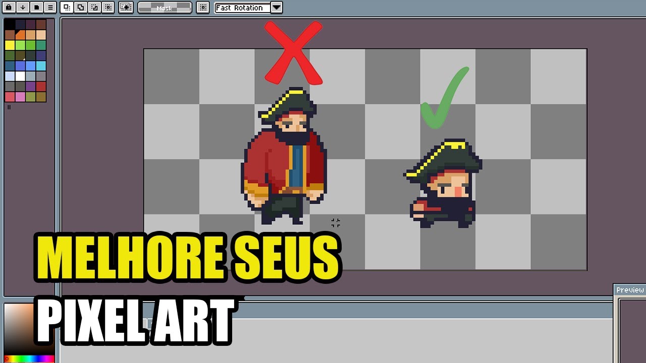 Curso PIXEL ART do básico ao avançado 