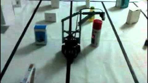 Line Following and Height Calculation using 2 Light Sensor and a Ultrasonic Sensor