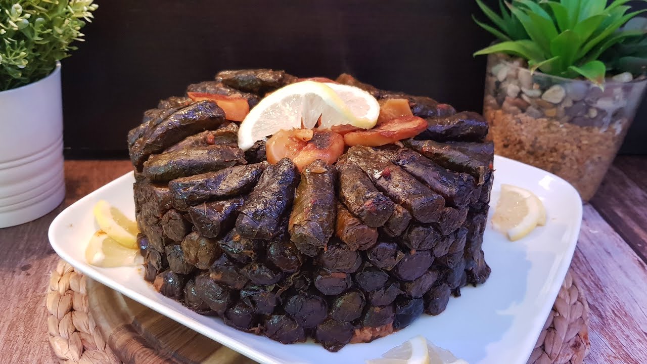 يالنجي ورق العنب  بطعم جدا شهي وبدون لحمه