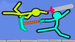 THE STICKMAN BATTLES Gameplay Walkthrough SUPREME DUELIST STICKMAN Android Game screenshot 5
