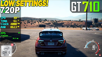 Need for Speed Payback GT 710 - 720p Low,