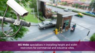 Installation Of Height Width Restrictors - Ms Webb Co.
