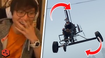 BOXBOX DOES A DEADLY FLIP IN A MINICOPTER