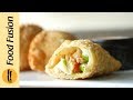 Chicken & Cheese half moon recipe by Food Fusion