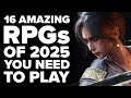 16 Most Addictive RPGs of 2025 You Need To Play