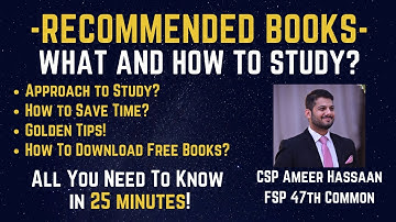 Recommended Books for CSS Preparation