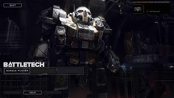 Battletech Backer Beta Gameplay (Intro/History,Game set up)