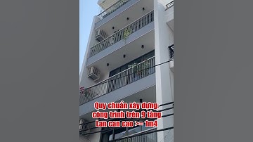 Thiết kế lan can cao bao nhiêu? #short