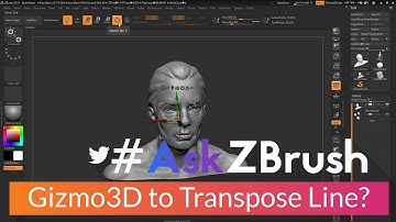 #AskZBrush: “How can I switch to the Transpose Line from the Gizmo3D?”