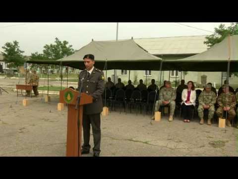 კურსის დასრულების ცერემონიალი ეროვნულ სასწავლო ცენტრ „კრწანისში“