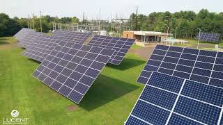 Lucent Energy Management - Lansdale Electric - Solar Electric Dual Axis Tracking System