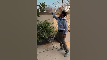 THATS WHY INDIA IS SO DIRTY!! We asked our Airbnb security where to put the trash and he did this…