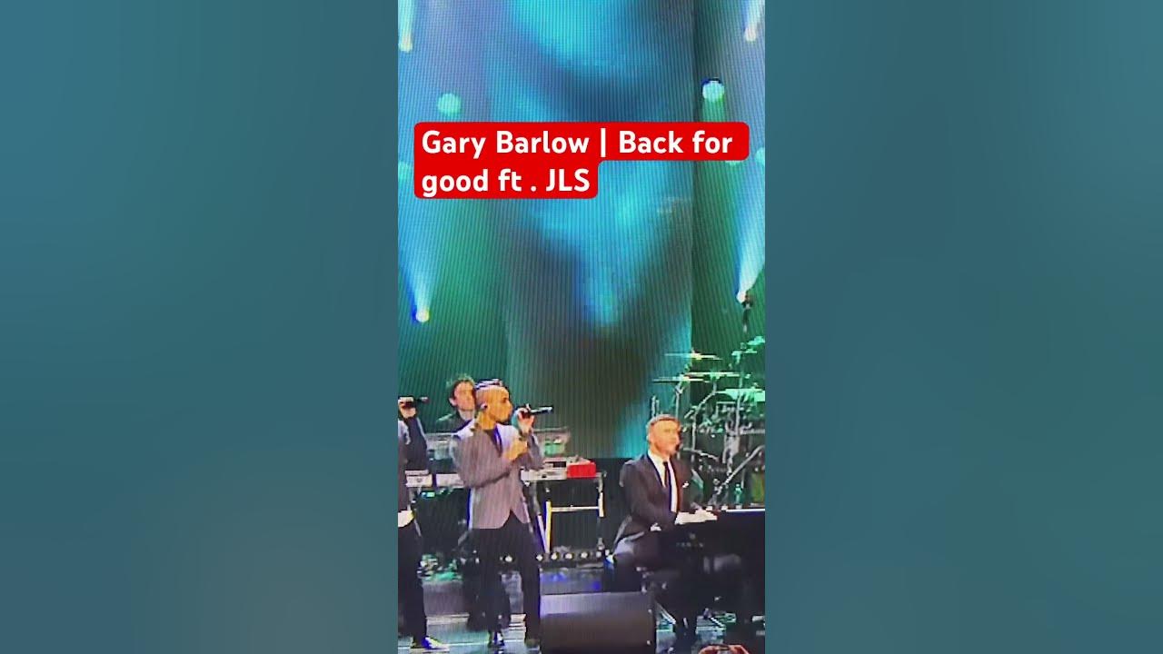music singer | Gary Barlow  | Back for good ft. JLS # trending shorts # shorts video live concert