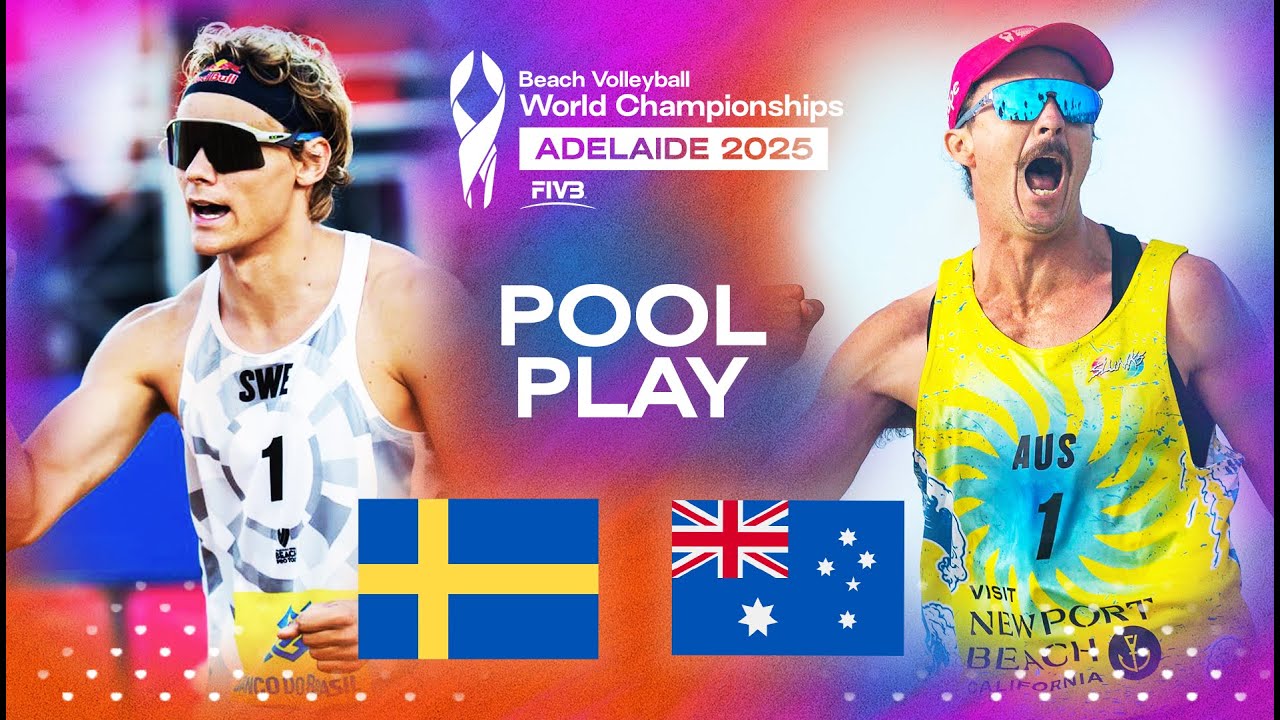 Åhman/Hellvig vs. Burnett/Hodges - Beach World Championships 2025 | Highlights | Pool Phase