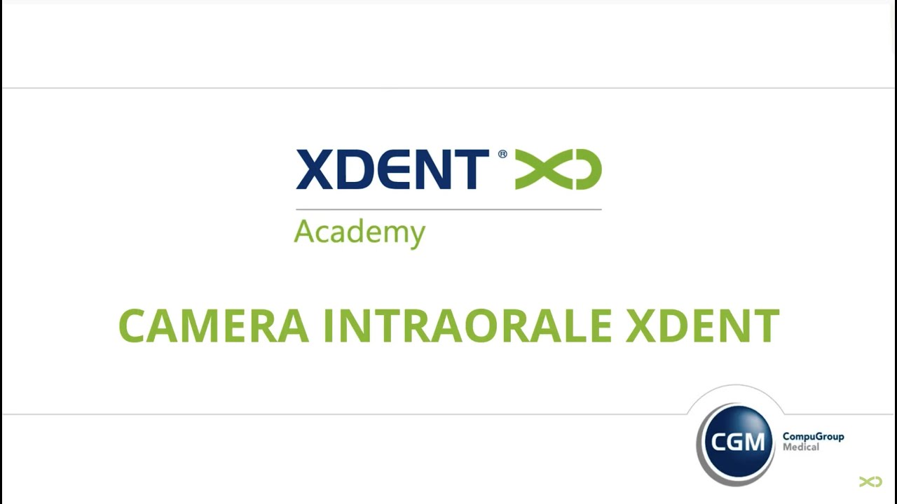 Nuova Telecamera Intraorale integrata in Xdent CGM XDENT software srl