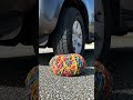 Car vs100 band rubber ball#crushing #crusher #Crushing #Satisfying #Shorts #youtubeshorts #viral