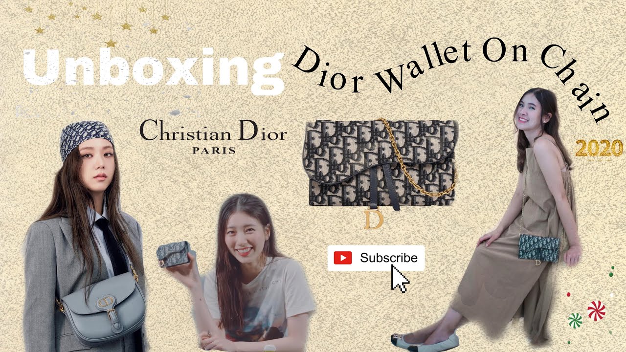 Unboxing Dior wallet on chain 👜 | styleauai