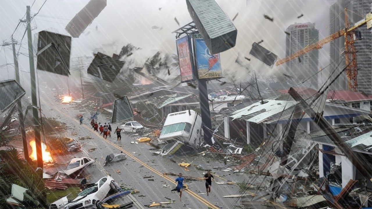 Аргентина СЕЙЧАС! Хаос в Кордове! Шторм, грозящий катастрофой, срывает крыши с домов