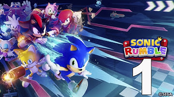 Sonic Rumble - Gameplay Walkthrough part 1(iOS,Android)