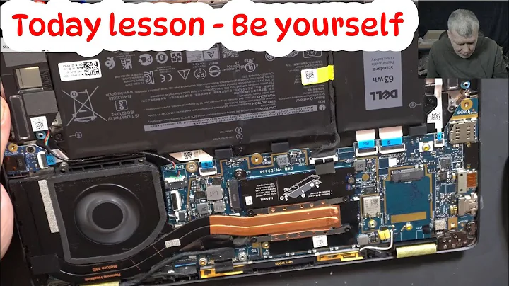 Dell Latitude 7420 - Customer had a screen replacement and now there is no backlight - A hard one