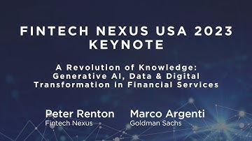 Keynote with Goldman Sachs CIO Marco Argenti
