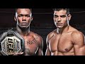 UFC 253 Israel Adesanya 3 Last Fights