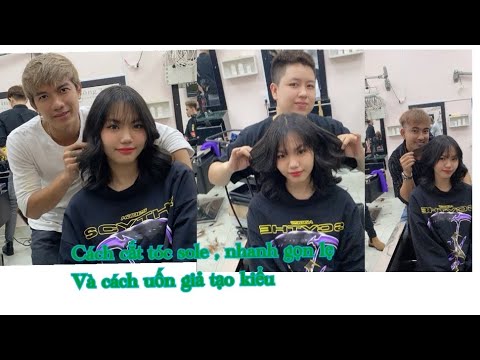 kiểu tóc layer uốn