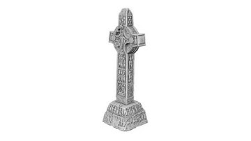 Untextured 3D model the Cross of the Scriptures, Clonmacnoise, Ireland