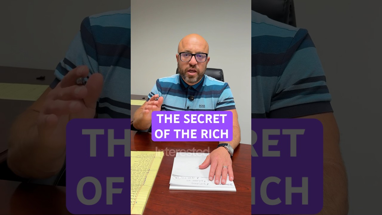 The Secret of How Rich People Use Debt to Get Richer #homebuying #moneymindset #realestate