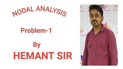 Nodal Analysis ,KCL,RGPV,GATE ,IES ,PSU, Node,Basic Electrical Engineering