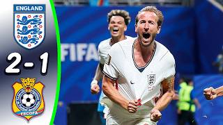 England 2-1 DR Congo - All Goals & Highlights | Kane Two Goals