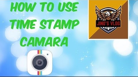 How can install TIME STAMP CEMARA.