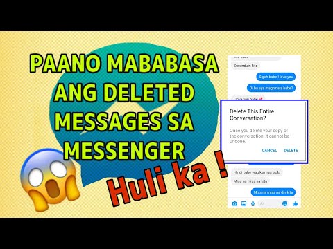 Video: Paano ako magsisimula ng bagong pag-uusap sa Messenger?