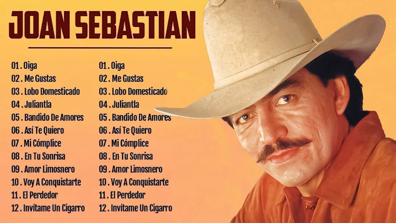 JOAN SEBASTIAN 50 GRANDES ÉXITOS MIX - GRANDES ÉXITOS SUS MEJORES CANCIONES MIX COMPLETO #1
