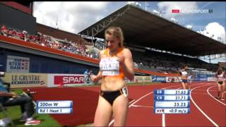 200m Women's Heat 1 - European Athletics Championships 2016