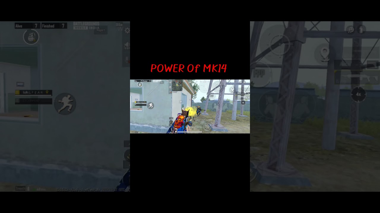 Power of mk14 18 bullets 2 down 😍