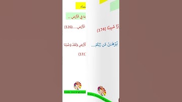 متشابهات سورة النساء   1  يَا أَيُّهَا النَّاسُ …@ِArabic language Learning@ learn Quran