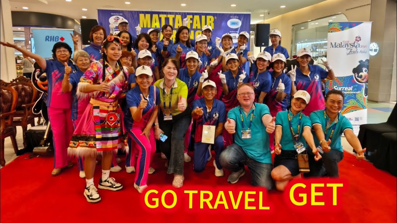 《我想和你一起去旅游》+《最美的风景在路上》串烧操舞 “MATTA FAIR PAHANG “