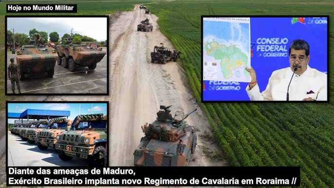 Brasil tem 5000 soldados na região! Venezuela Dobra o número de