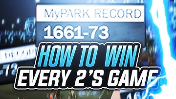 THE BEST RECORD ON 2K! HOW TO WIN EVERY 2s GAME