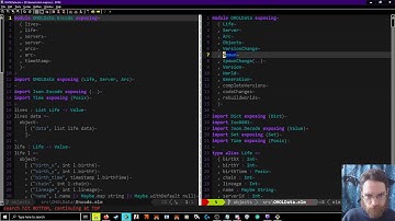 Elm/JS: JSON Encoding back to JS, updating oil spots - mapping One Hour One LIfe