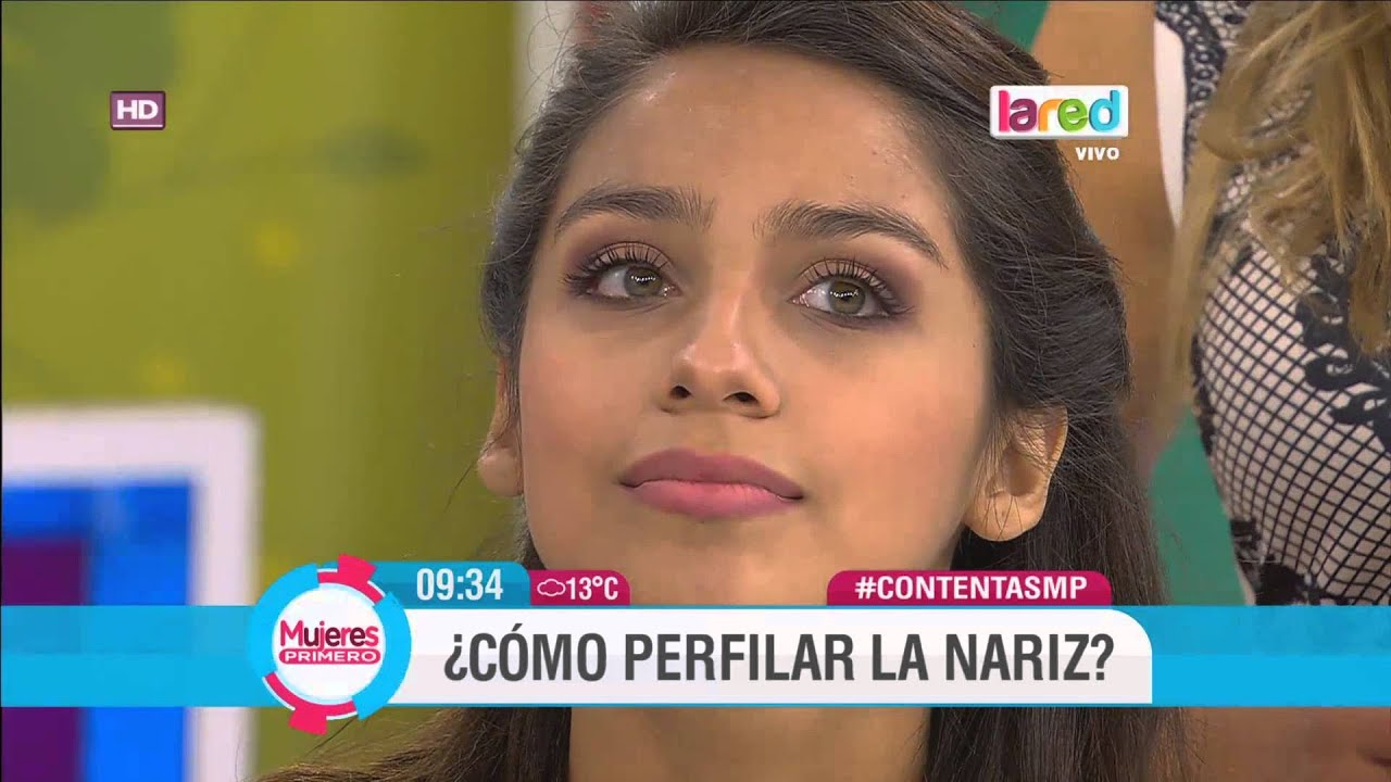 como afinar la nariz en una foto