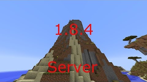 How to Make a Minecraft Server 1.8.4